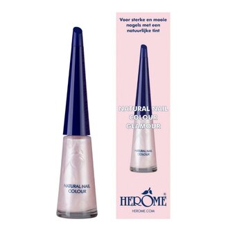 Natural nail colour glamour Herome 10ml