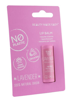 Papertube lipbalm lavender Beauty Made Easy 6g