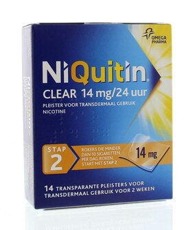Stap 2 14 mg Niquitin 14st