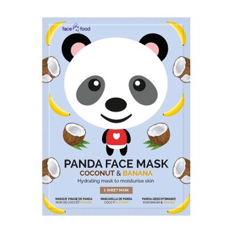 Panda sheet face mask coconut &amp; banana Montagne 1st