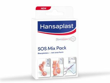 SOS mix Hansaplast 6st