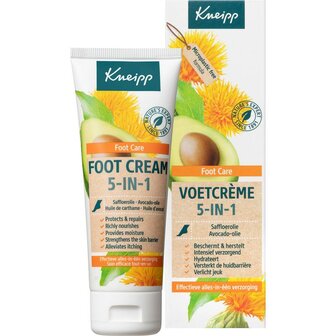 Voetcreme 5-in-1 Kneipp 75ml