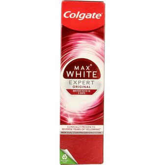 Tandpasta max white expert orginal Colgate 75ml