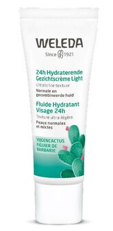 Vijgencactus 24h hydraterende gezichtscreme light Weleda 30ml