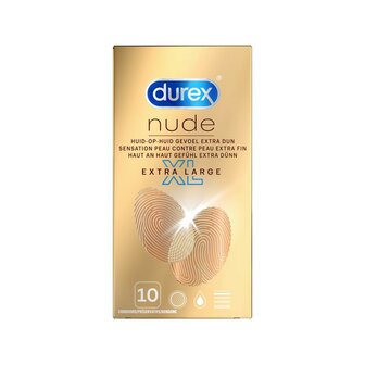 Nude XL condooms Durex 10st