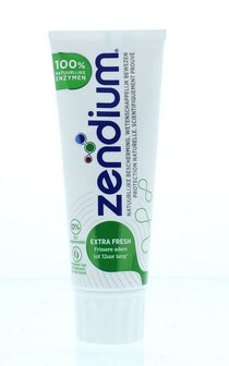 Tandpasta extra fresh Zendium 75ml