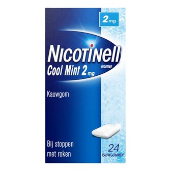 Kauwgom 2 mg Nicotinell 24st