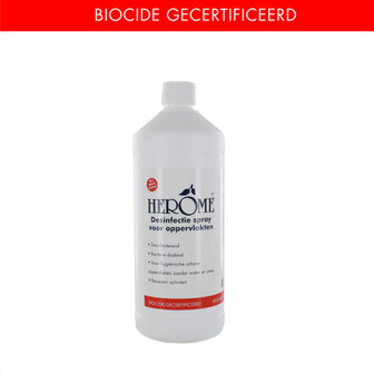 Direct desinfect navulling met klepdop Herome 1000ml