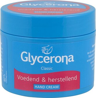 Handcreme classic pot Glycerona 150ml