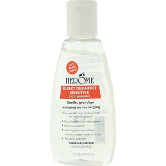 Direct desinfect ongeparfumeerd sensitive Herome 75ml