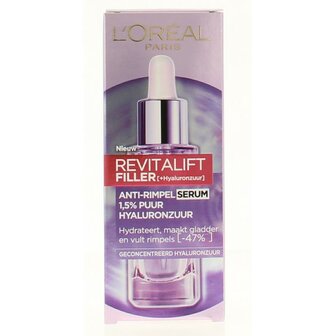 Revitalift filler 1.35% hyaluronzuur Loreal 30ml