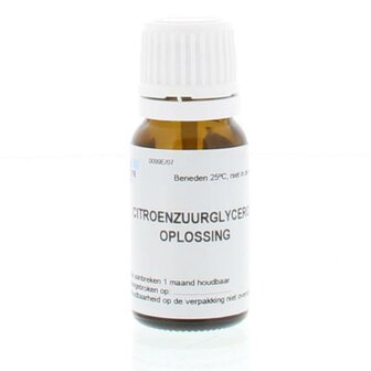 Citroenzuurglycerol oplossing Fagron 10ml