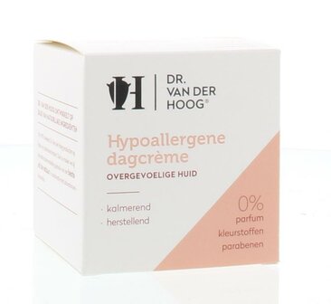 Dagcreme hypoallergeen Dr vd Hoog 50ml