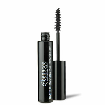 Mascara maximum volume intens zwart Benecos 8ml