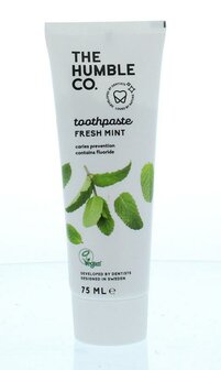 Tandpasta natural fresh mint The Humble Co 75ml