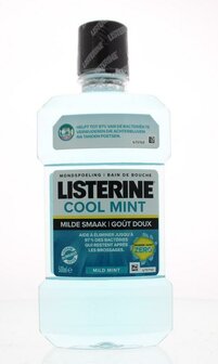 Mondwater cool mint Listerine 500ml