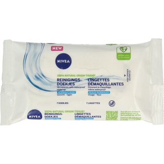3-in-1 Verfrissende doekjes mini Nivea 7st