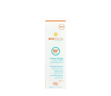 Face cream SPF50 Biosolis 50ml