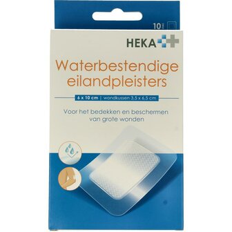 Hekaplast border 6cm x 10cm waterproof Heka Klein 10st