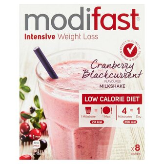 Intensive milkshake cranberry Modifast 440g