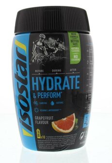 Hydrate &amp; perform grapefruit Isostar 400g