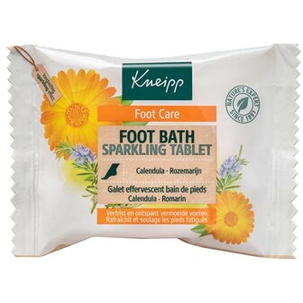 Voetbadbruistablet single use Kneipp 80g