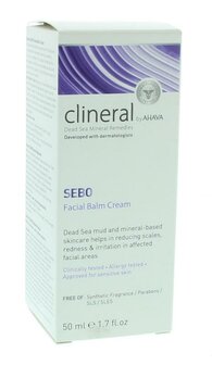 Clineral SEBO facial balm cream Ahava 50ml