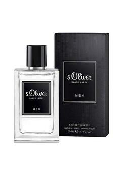 For him black label eau de toilette S Oliver 50ml