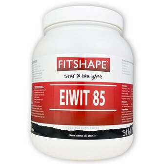 Eiwit 85 I vanille Fitshape 400g