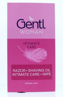 Woman intimate shave box Gentl 1set