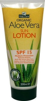 Aloe pura sunprotect F15 aloe vera organic Optima 200ml