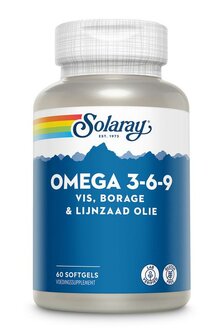 Omega 3 6 9 Solaray 60sft