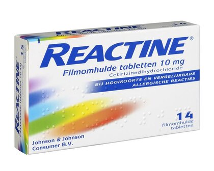Anti histaminicum 10mg Reactine 14tb