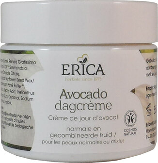 Dagcreme avocado Erica 55ml