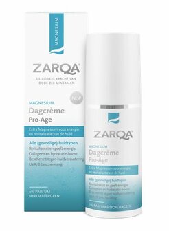 Dagcreme magnesium pro age Zarqa 50ml