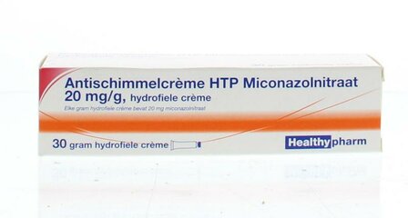 Miconazolnitraat 20mg/g creme Healthypharm 30g
