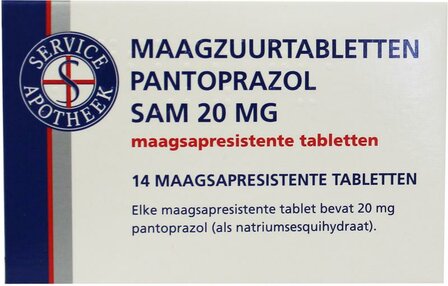 Pantoprazol 20mg Service Apotheek 14st