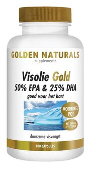 Visolie 50% EPA 25% DHA Golden Naturals 180sft