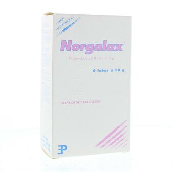 Gel 10g 6st Norgalax 6x10g