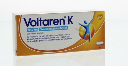 K 12.5mg Voltaren 20tb