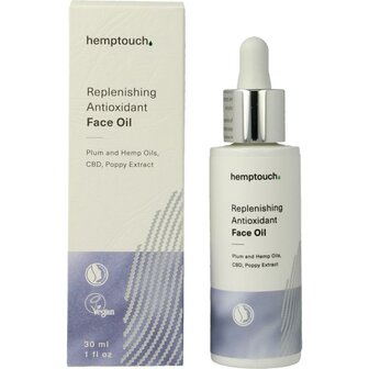 Replenishing anti oxidant face oil Hemptouch 30ml