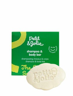 Shampoo &amp; body bar voor baby's en kinderen Petit &amp; Jolie 65g