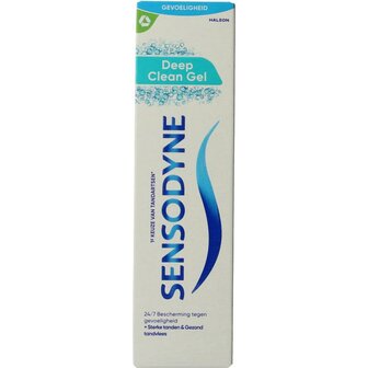 Tandpasta deep clean gel Sensodyne 75ml