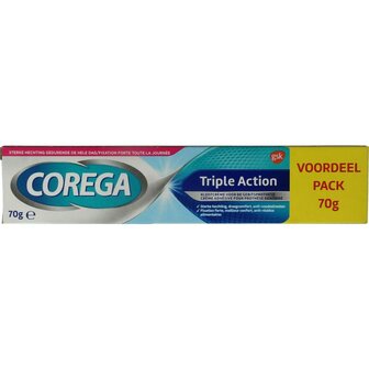 Triple action kleefcreme Corega 70g