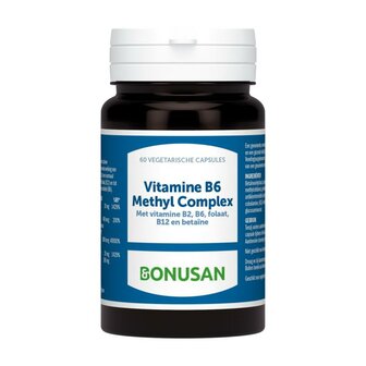 Vitamine B6 methyl complex Bonusan 60vc