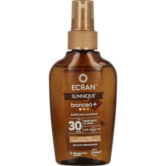 Sunnique aceite broncea+ SPF30 Ecran 100ml