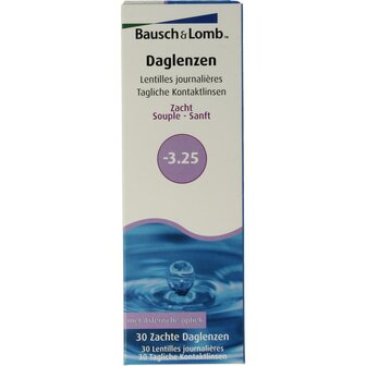 Daglenzen -3.25 Bausch &amp; Lomb 30st