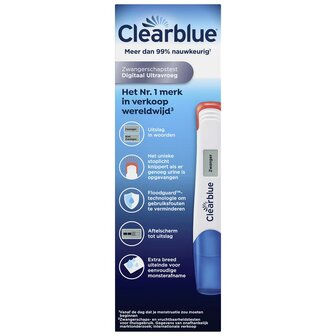 Digitaal ultra vroeg Clearblue 1st