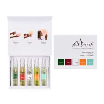 Parfum de soin essentials 5x5ml bio Altearah 1set