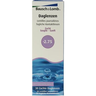 Daglenzen -2.75 Bausch &amp; Lomb 30st